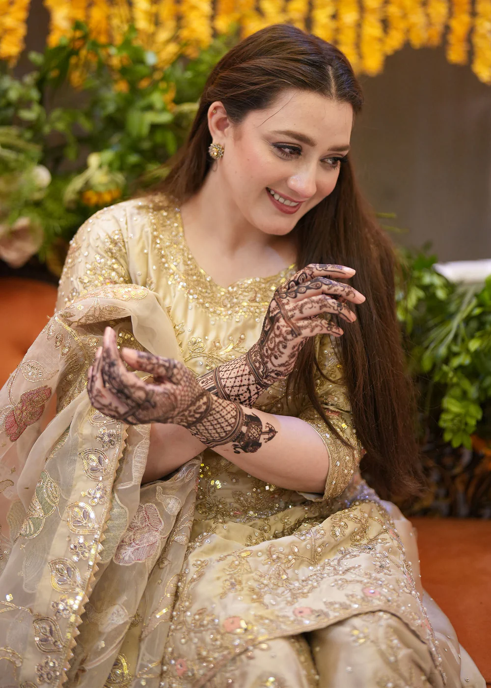 Ivory Sharara Party Wear Dress for Women in Ireland - Image 9