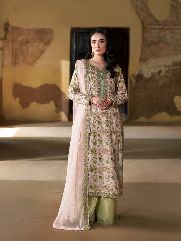 Pistachio Green Embroidered Wedding Suit Ireland