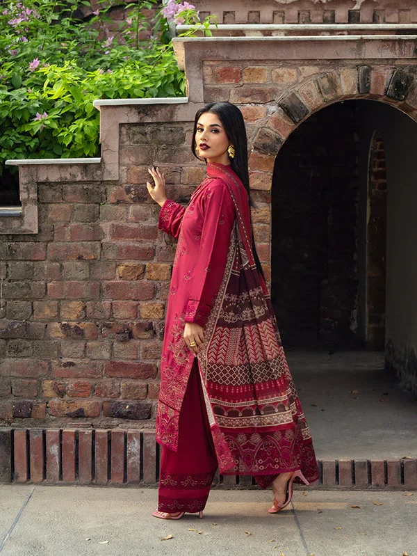 Crimson Embroidered Lawn Suit for Women Ireland