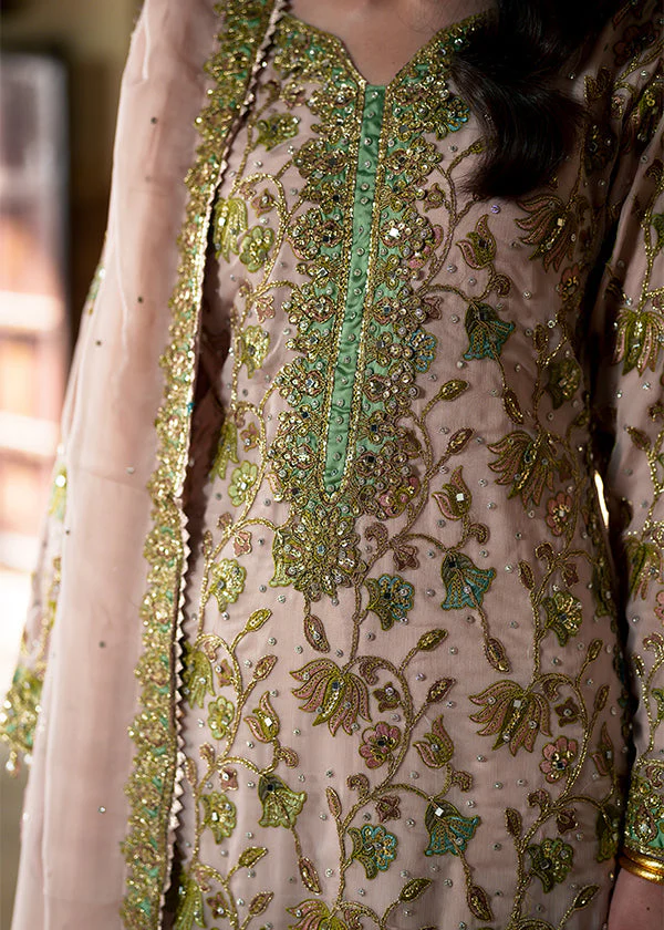 Pistachio Green Embroidered Wedding Suit Ireland - Image 6