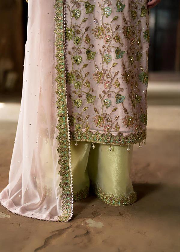 Pistachio Green Embroidered Wedding Suit Ireland - Image 2