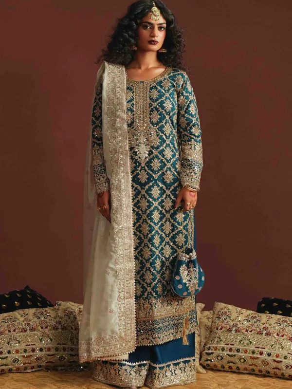 Teal Wedding Guest Dress for Women in Ireland UK Style
