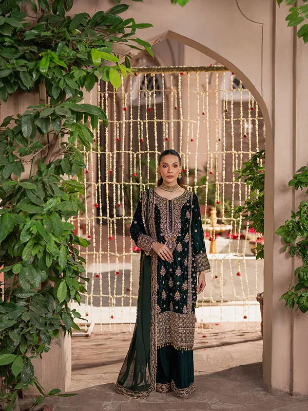 Green Velvet Wedding Suit Ireland Winter Formal Dress