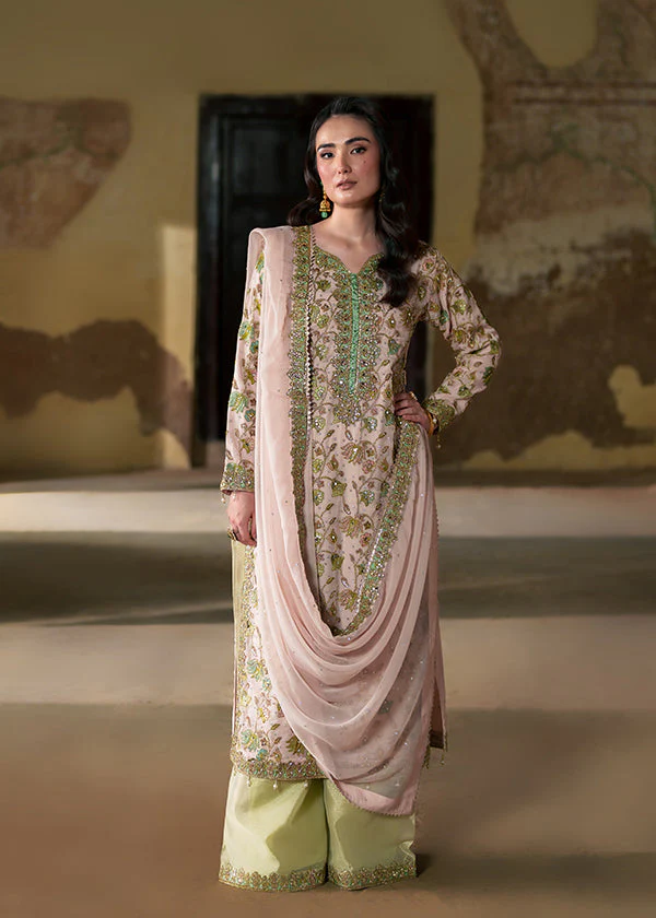 Pistachio Green Embroidered Wedding Suit Ireland - Image 9